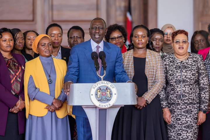 President Ruto allocates Ksh.100 million for 16-day women activism against femicide.