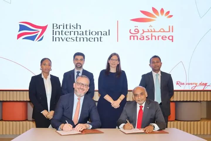 Mashreq Partners With British International Investment.