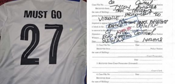 Gen Z arrested in Nairobi CBD for wearing ‘MUST GO 27’ Jersey 