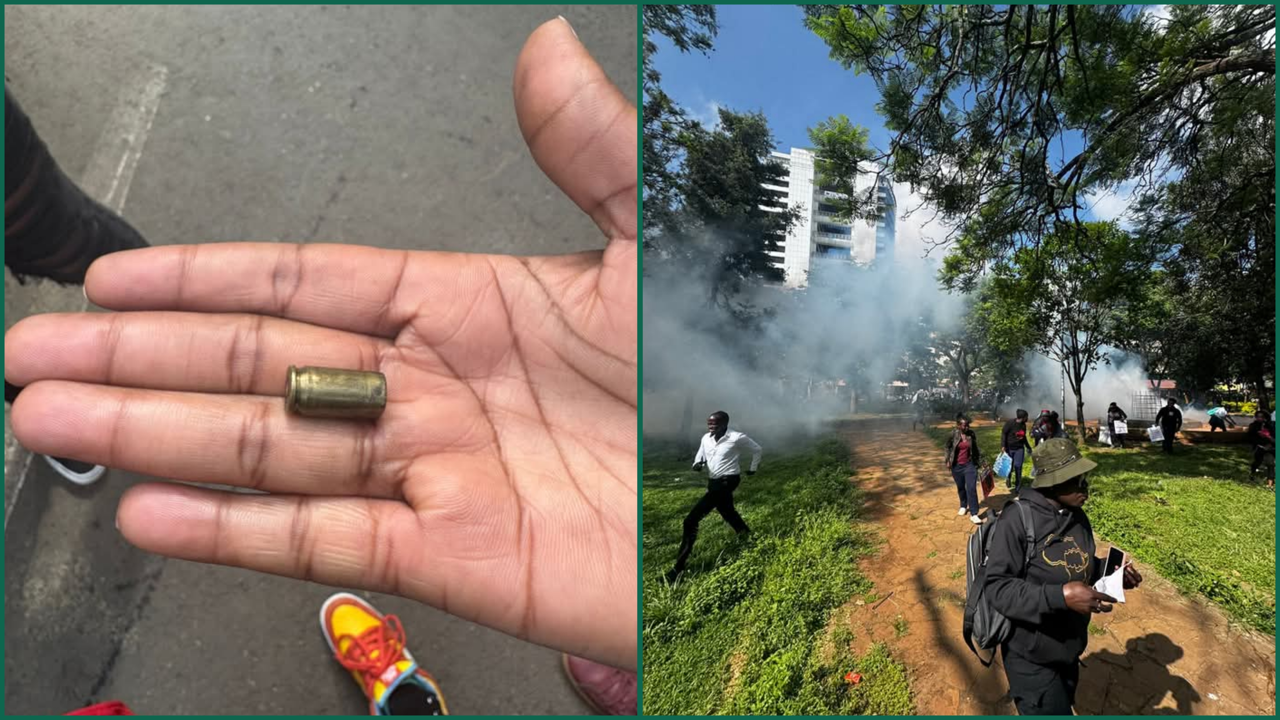 Kenya Police Shoot, Teargas Anti-Femicide Protestors in Nairobi CBD