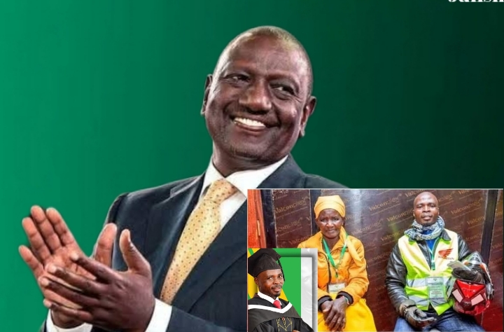 Bodaboda Rider Who Seconded Ruto's Proposal for Presidency Graduates