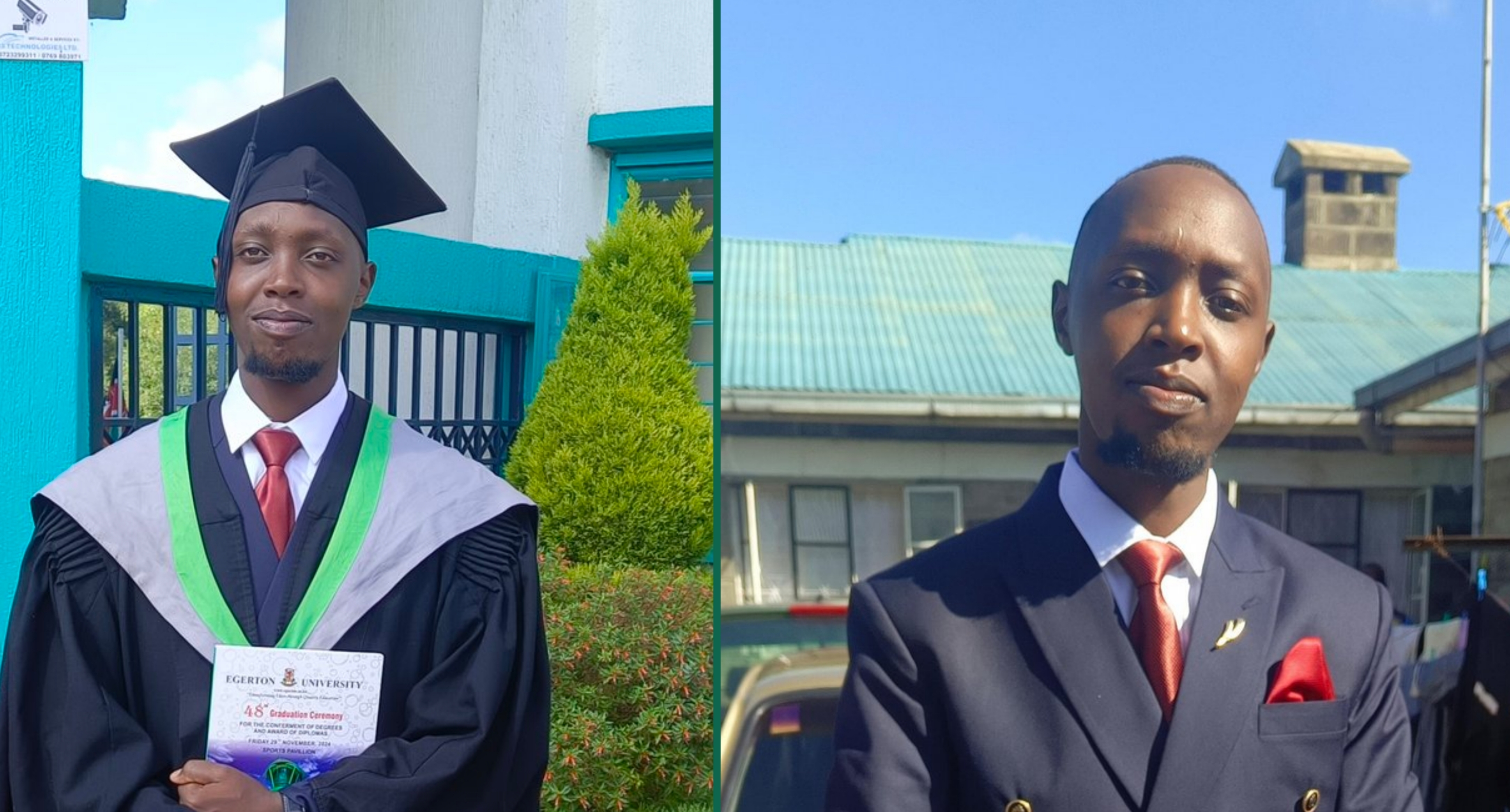 ' Sijapata Kazi ' Graduate Laments he's Jobless Days after Graduation.