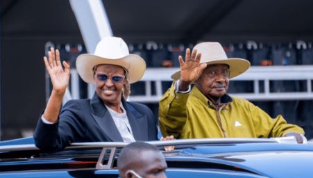 Museveni’s Son Backs His Mother for Uganda's President