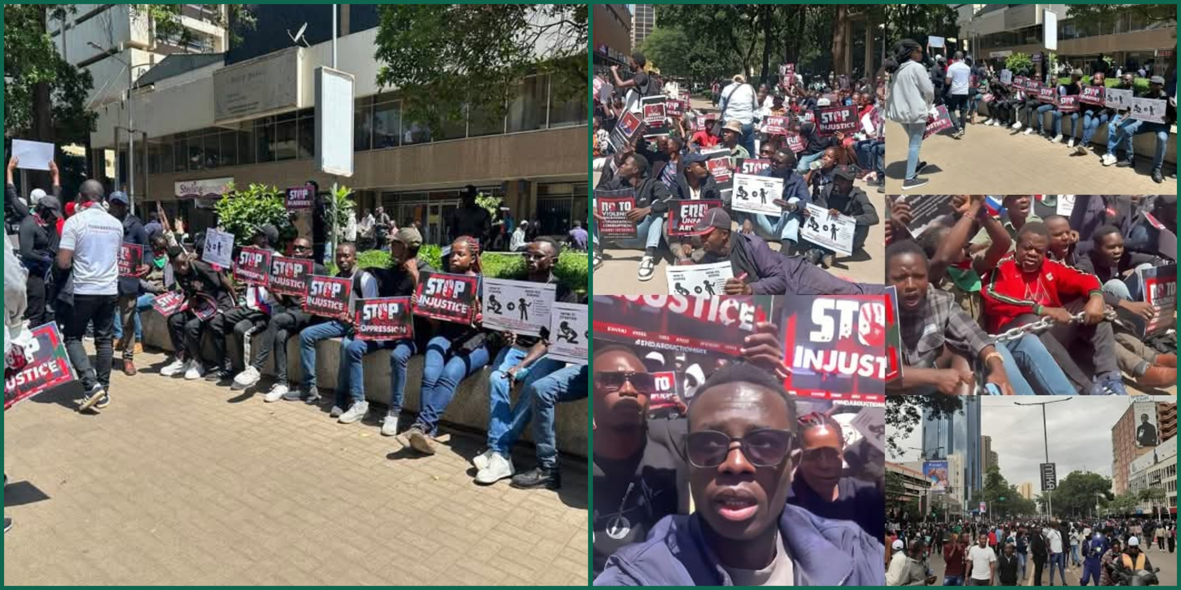 Those who showed up for #EndAbductionsKE Protest in Nairobi CBD were Paid - Meru MCA