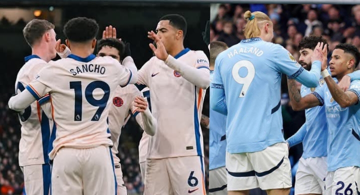 EPL : Chelsea Draw, Manchester City Win, Liverpool Vs Manchester United