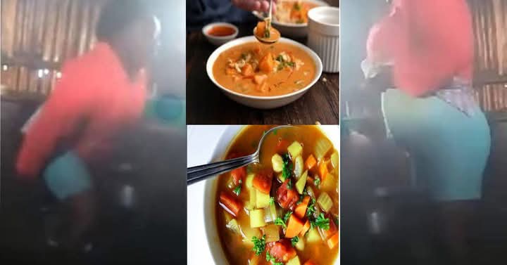 Nyandarua Woman Goes Viral After she was Caught Urinating on Soup she sells