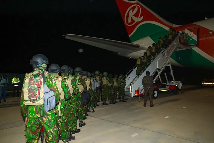 Kenya sends an additional 217 Kenyan Police Officers in Haiti to restore peace