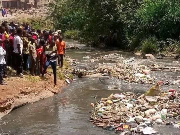 Sacks with Human Body Parts discovered in Riverside Bridge, Mathare River, Nairobi
