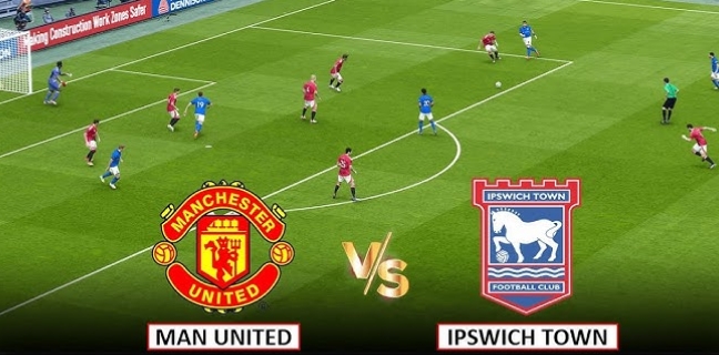 Old Trafford : Manchester United vs Ipswich Town