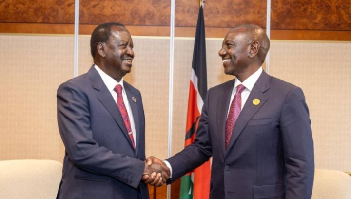 President William Ruto Hints at Working With Raila Odinga