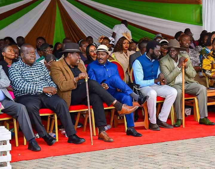 Nyeri : Leaders Throng Rigathi Gachagua's Wamunyoro Residence