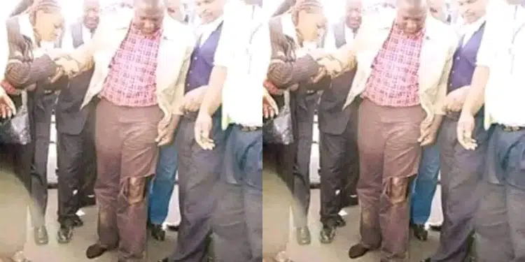 Ruto Beaten and Chased Out of Kisii - TBT