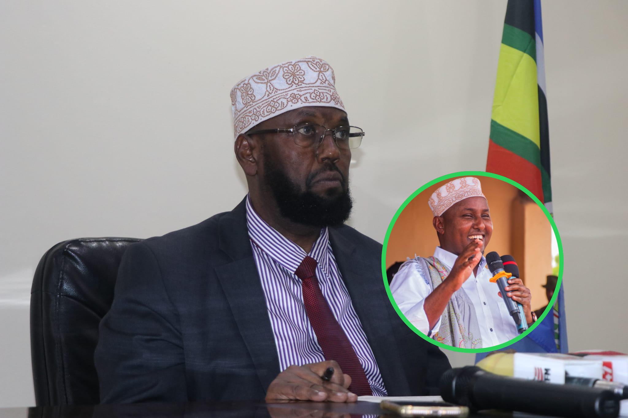 IEBC Nominee Hassan Noor confirms he's related to Junet Mohamed