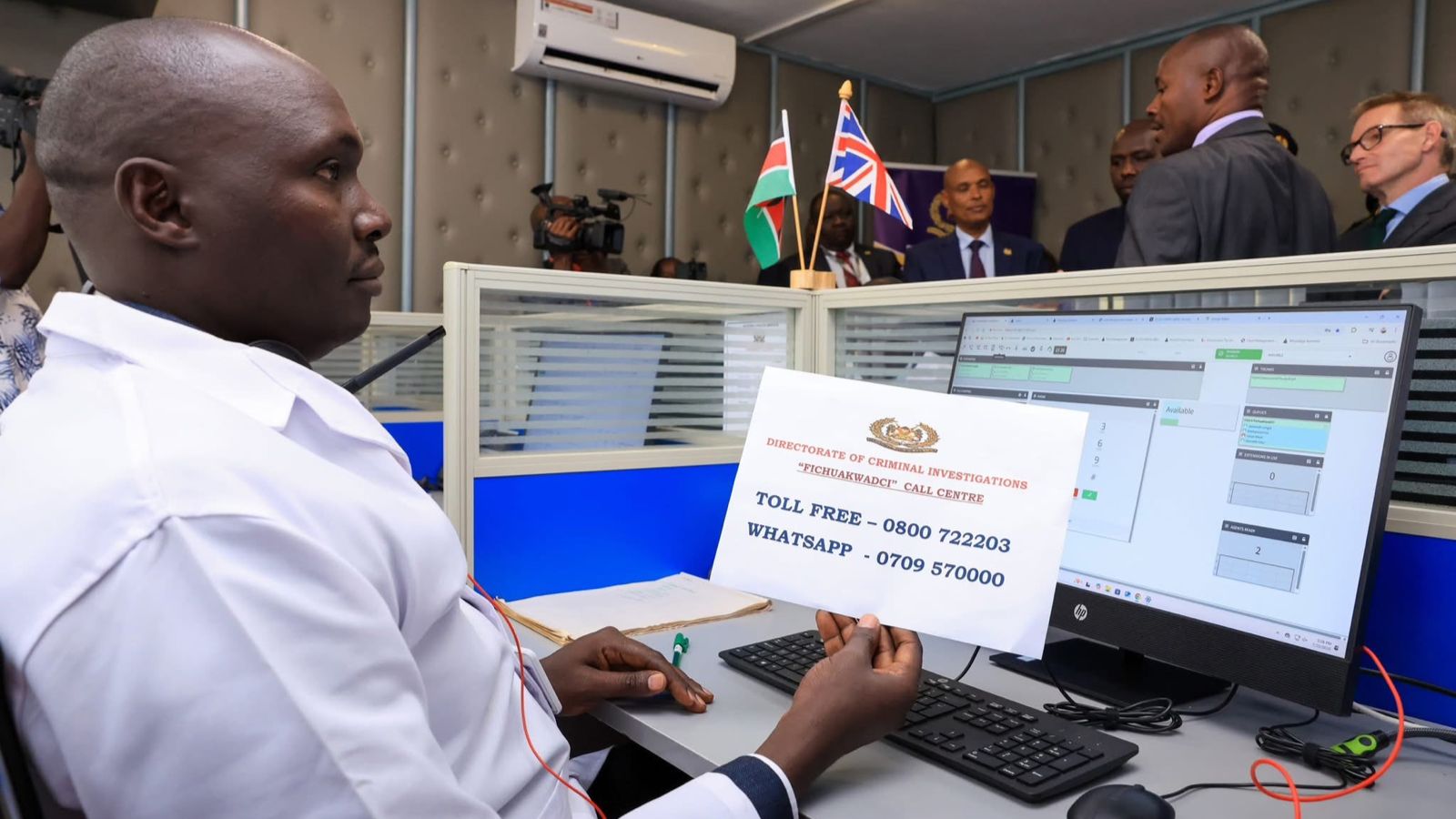 The DCI launches anonymous WhatsApp channel for crime reporting