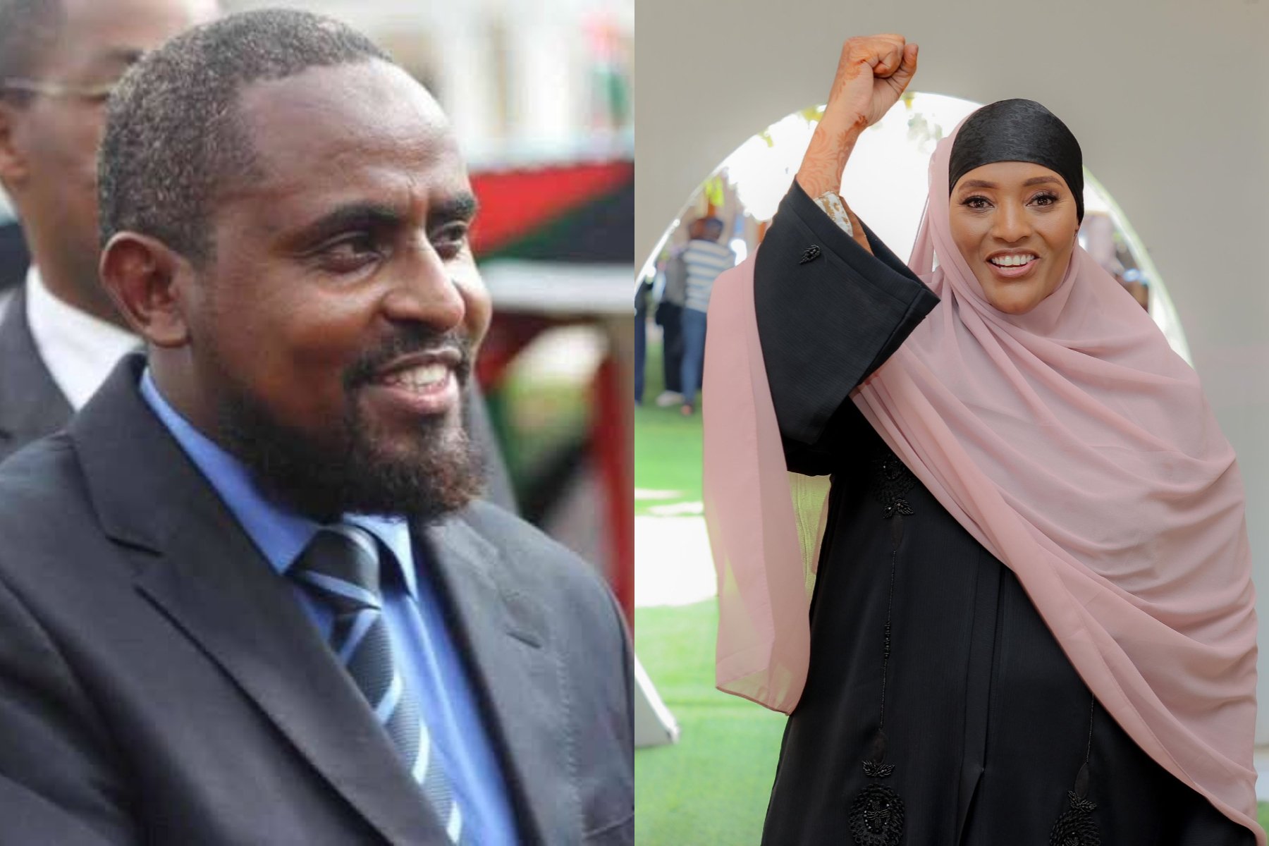 Abduba Dida's Wife, Amina Halake announces 2027 presidential bid
