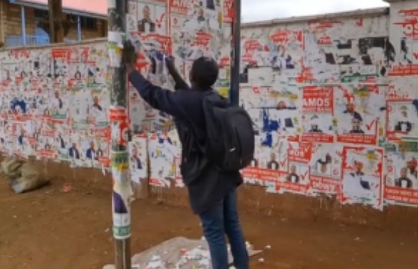 MCA moves to enforce Nairobi law banning posters on poles, walls
