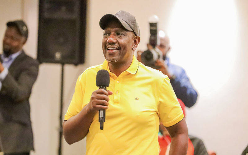 Kuja na mbogi : Ruto urges fans to rally behind Harambee Stars as CHAN hits feverpitch
