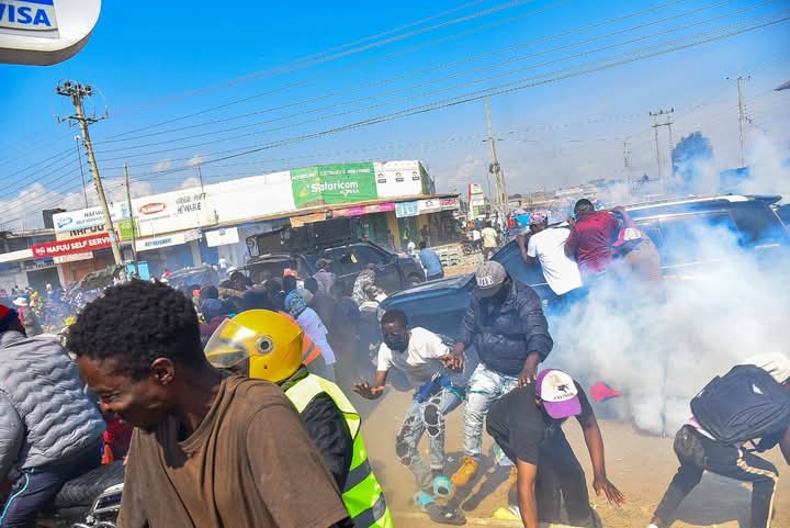 John Methu, Gachagua Allies, Teargassed in Gilgil