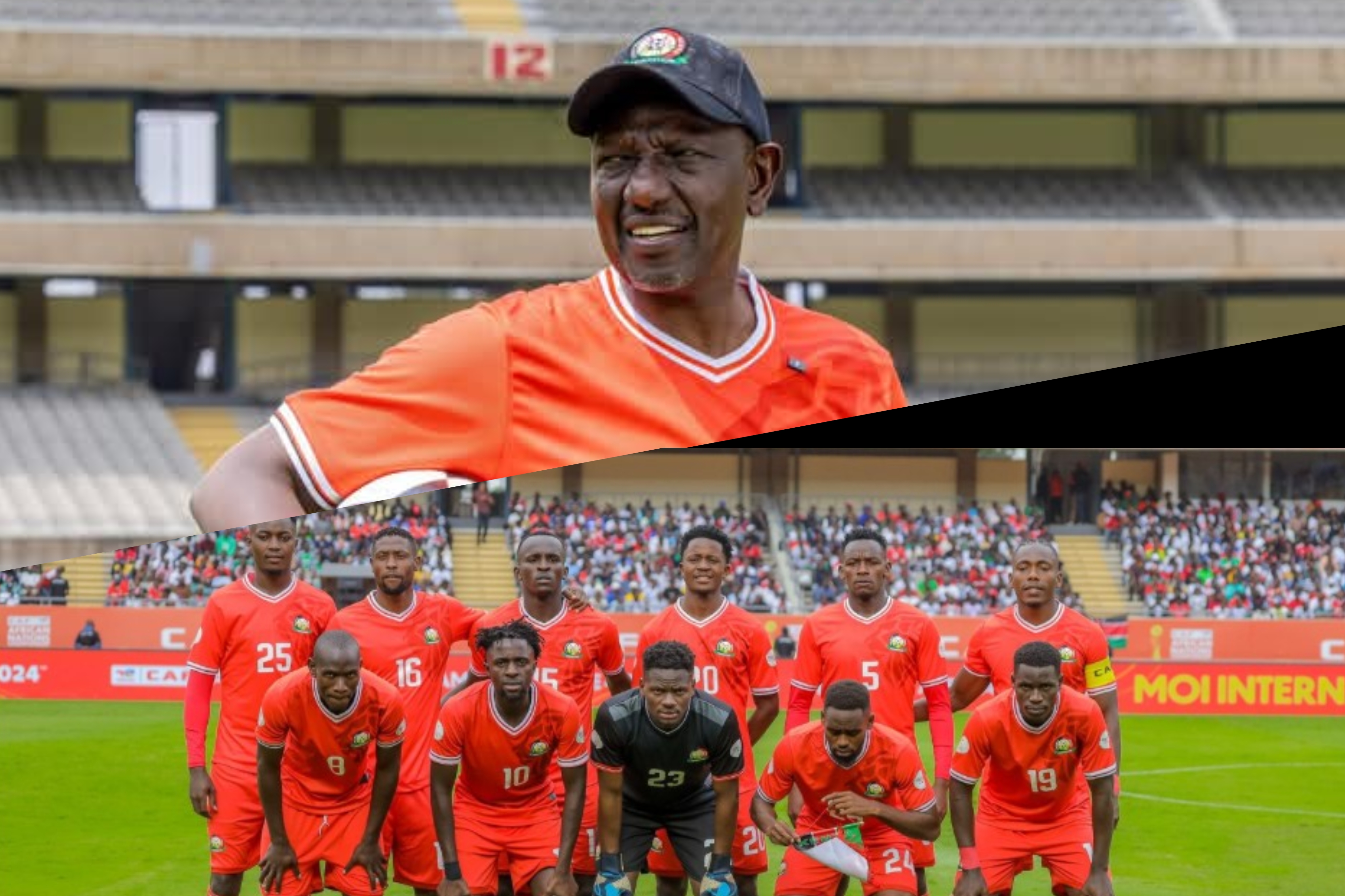 Each Harambee Stars Player to Receive Ksh 1 Million From President Ruto