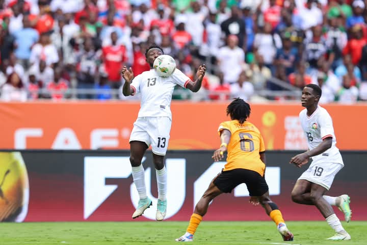 CHAN2024 : Harambee Stars Triumph's over Zambia, seals top spot : Kenya 1 - 0 Zambia