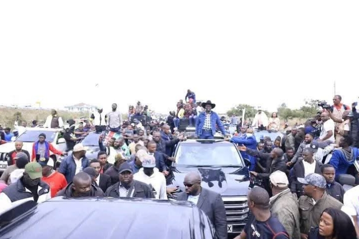 Goons stone Gachagua's Motorcade along Mombasa Road