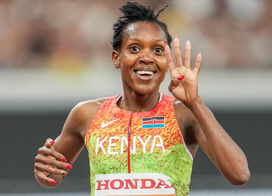 Faith Kipyegon makes history with fourth 1,500m world title at the 2025 Tokyo World Championships