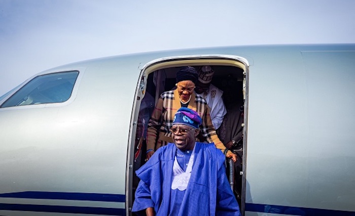 Tinubu Returns To Nigeria After Vacation in France