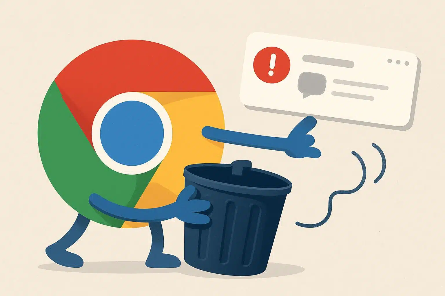 Chrome Tries to Let Go of Unwanted Notifications