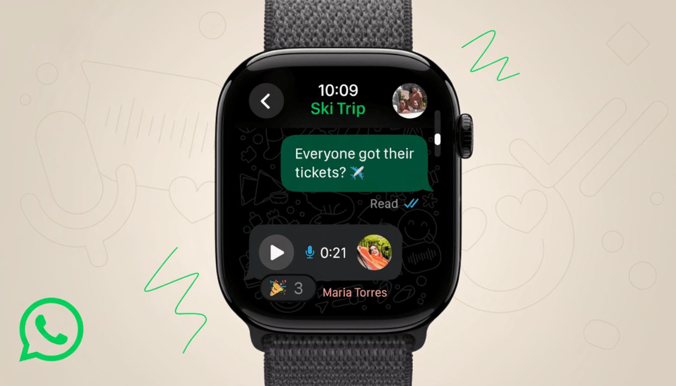 WhatsApp debuts Apple watch app with call notifications