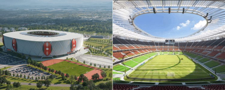 Talanta city stadium hits 66% completion milestone