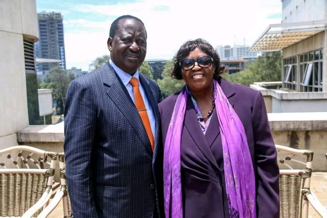 Raila's sister, Beryl Achieng Odinga dies