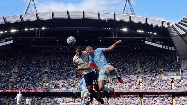 Man City 1-0 Coventry: Haaland header gives Maresca's side nervy win